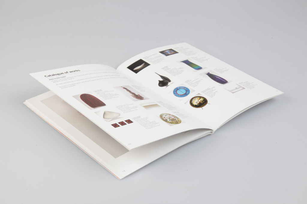 Katalogdesign: “Translucence – contemporary glass”