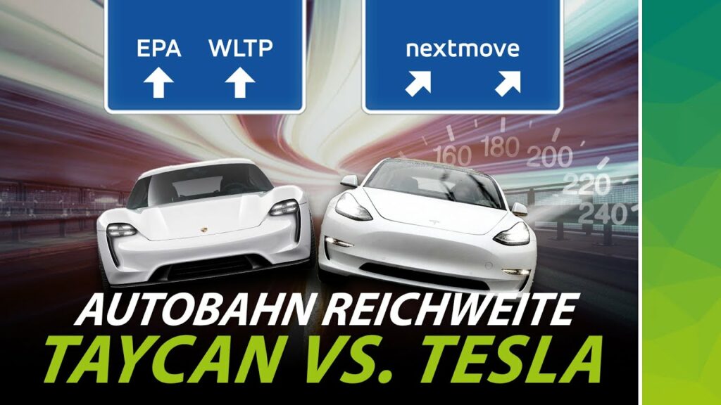 nextmove YouTube Clip: Autobahntest mit Porsche Taycan Turbo